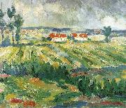 Kasimir Malevich Fields Sweden oil painting artist